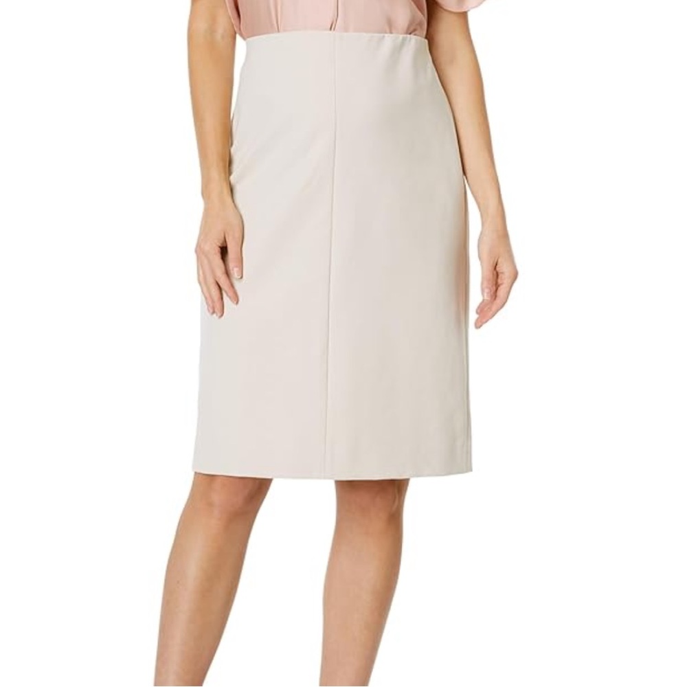 Vince Camuto Cream Pencil Skirt size 0